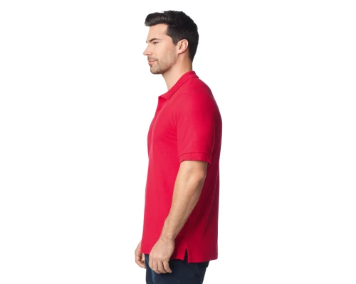 Футболка поло PREMIUM COTTON ADULT DOUBLE PIQUE, КРАСНЫЙ S