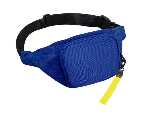 Поясная сумка SPLIT TO GO, Синий/Жёлтый