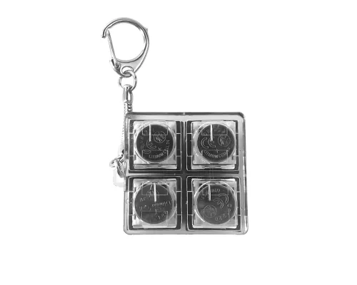 Брелок Press Anti Stress с LED подсветкой, черный