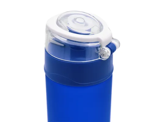 Пластиковая бутылка Narada Soft-touch, синяя