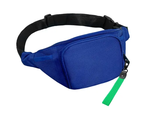 Поясная сумка SPLIT TO GO, Синий/Зелёный