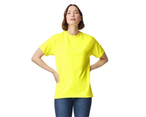 Футболка ULTRA COTTON, ЖЕЛТЫЙ НЕОН M