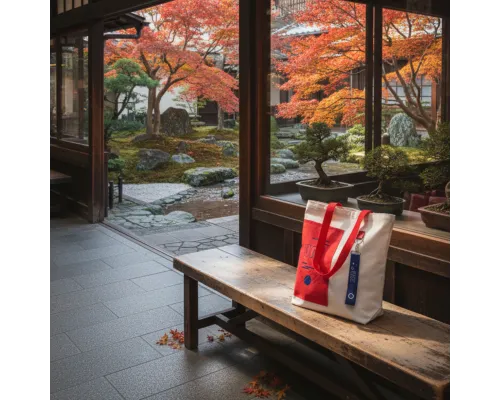 Сумка для покупок BANSHEE TO GO 325 г/м², красная/синяя