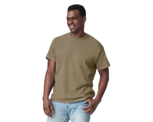 Футболка ULTRA COTTON, СЕРО-БЕЖЕВЫЙ S