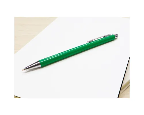 Ручка пластиковая Polly, зелёная