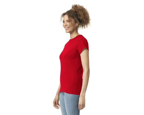 Футболка SOFTSTYLE WOMAN, КРАСНЫЙ S