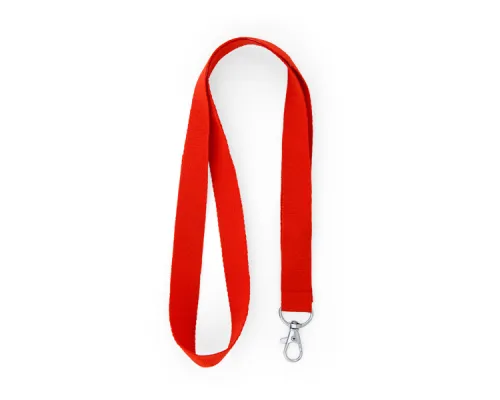 Ланъярд из полиэстера HOST, Красный