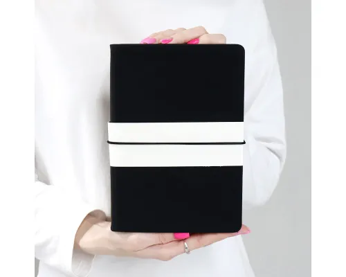 Блокнот A5 Veles в твёрдом переплёте, чёрный