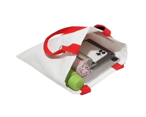 Сумка для покупок BANSHEE TO GO 325 г/м², красная/красная