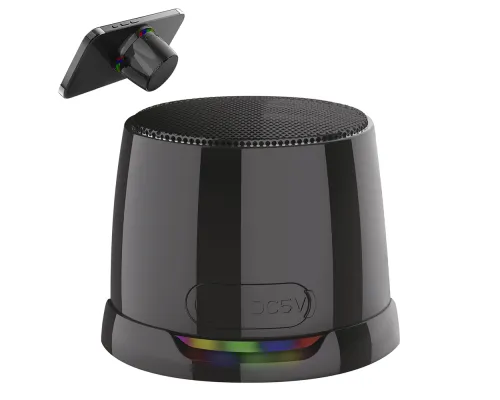 Магнитная беспроводная Bluetooth колонка-подставка Wave 5W, черная