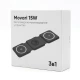 Беспроводное мультизарядное устройство Movari 15W (3в1), черный