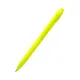 Ручка пластиковая Pit Soft софт-тач, желтая