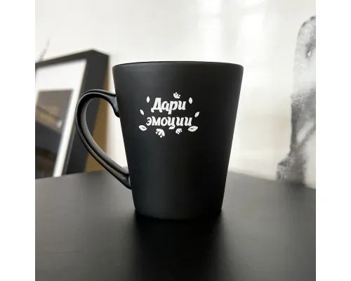 Кружка для гравировки Good day, черный Кружка для гравировки Good day, черный