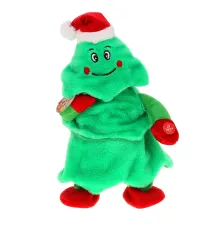 МЯГКАЯ ИГРУШКА МЕХАНИЧЕСКАЯ "ЕЛОЧКА" В КОЛПАКЕ ПОЕТ, ХОДИТ 333858