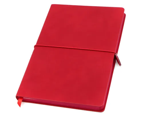 Ежедневник A5 недатированный Massimo в мягком переплёте, красный