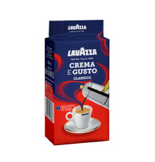 КОФЕ Lavazza  мол. пач. 250г*20 Crema e Gusto вак/уп. INT