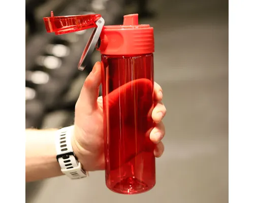 Пластиковая бутылка Barro, красная