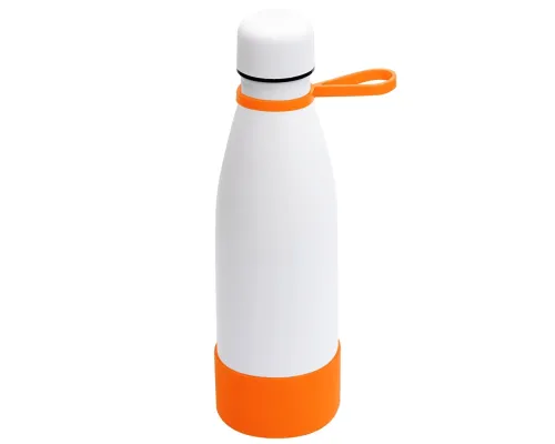 Термобутылка герметичная вакуумная Olivia To Go, белый/оранжевый Термобутылка герметичная вакуумная Olivia To Go, белый/оранжевый