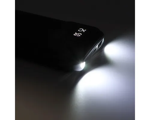 Внешний аккумулятор Dorado 10 000 mAh с фонариком, черный