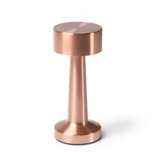 Настольная лампа REIKI cо встроенной батареей HF-8, розовое золото