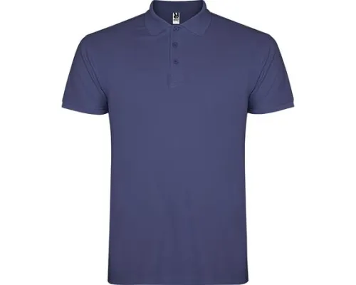 Футболка поло STAR мужская, ИНДИГО 2XL