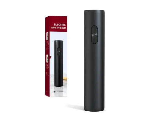 Винный электрический штопор Нэш, черный
