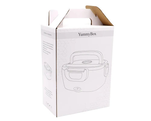 Ланчбокс с подогревом Yummybox, красный