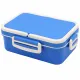 Ланчбокс (контейнер для еды) Inar из пшеничного волокна, синий.