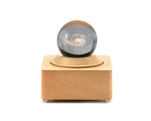 Интерьерная лампа с колонкой и функцией проекторного освещения Univero