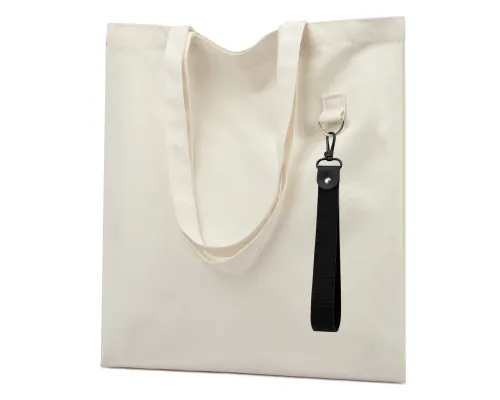 Сумка для покупок LUMISSA 325 г/м² с ремувкой, натуральный/чёрный