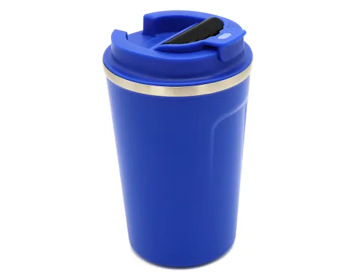 Термокружка Moon с дисплеем, 380мл, синяя