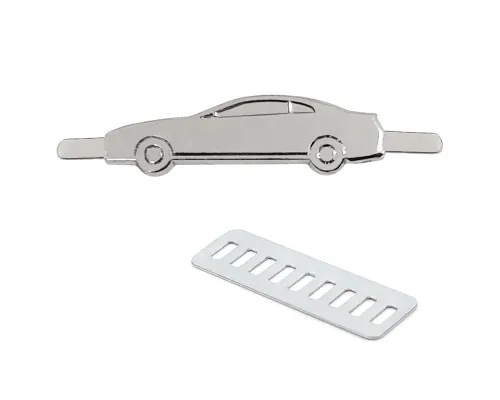 Сумка для покупок JETTA 325 г/м² с шильдом - машина, натуральный