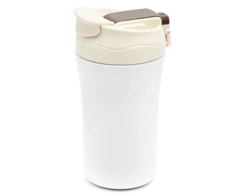 Термокружка с двойными стенками Molly, бежевая