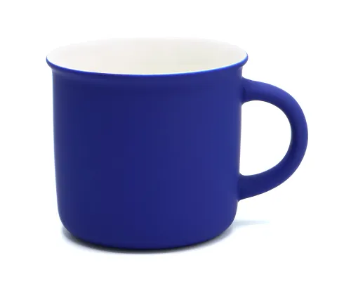 Кружка Camping, софт тач, темно-синий