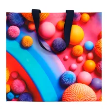 Сумка для покупок Слинг с полноцветной печатью, длина ручек 50 см