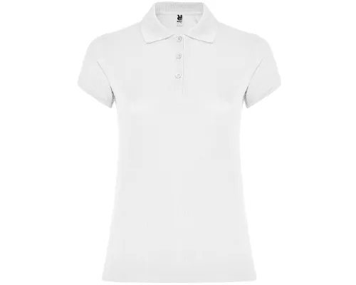 Футболка поло STAR WOMAN женская, БЕЛЫЙ 2XL