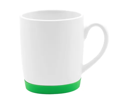 Кружка Make Me To Go, белая/зелёная