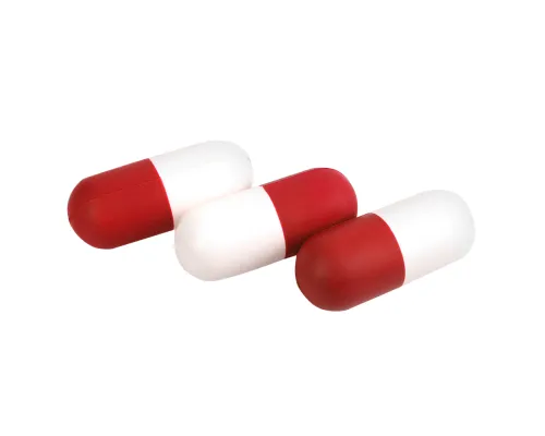 Антистресс Капсула, красный