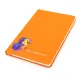 Блокнот A5 Monte в твёрдом переплёте, оранжевый