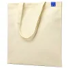 Сумка для покупок IVORY 325 г/м² с PU нашивкой, синий