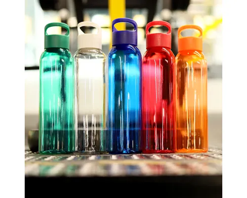 Бутылка пластиковая для воды Sportes, зеленая