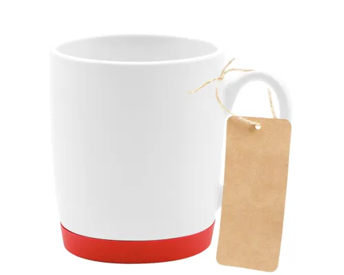 Кружка Make Me To Go, белая/красная_с_биркой
