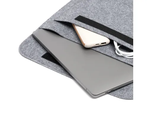 Папка для ноутбука AMBER, серый