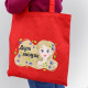 Cумка хозяйственная Bagsy Super 220 г/м2, красная