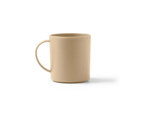 Пластиковая кружка LINO, бежевый
