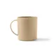 Пластиковая кружка LINO, бежевый