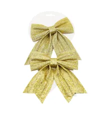 Набор рождественских бантов, 2 шт.