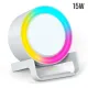 Беспроводная Bluetooth колонка U-Tone RGB c функцией беспроводной зарядки 15W, белый
