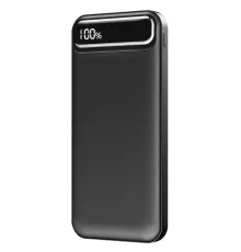 Внешний аккумулятор Groovy 10000 Mah с быстрой зарядкой, черный