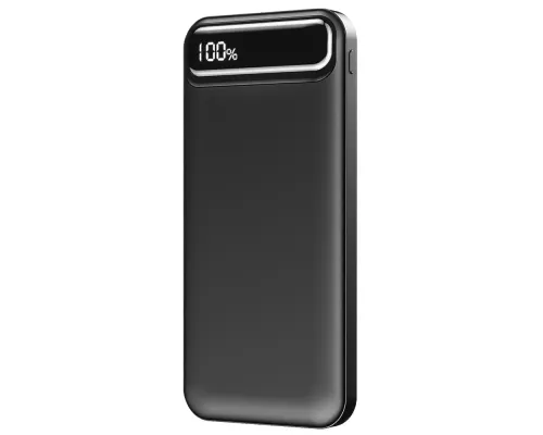 Внешний аккумулятор Groovy 10000 Mah с быстрой зарядкой, черный